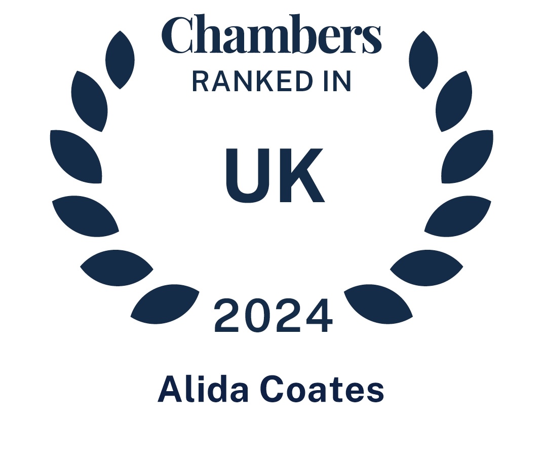 Ranked in Chambers 2024 - Alida Coates